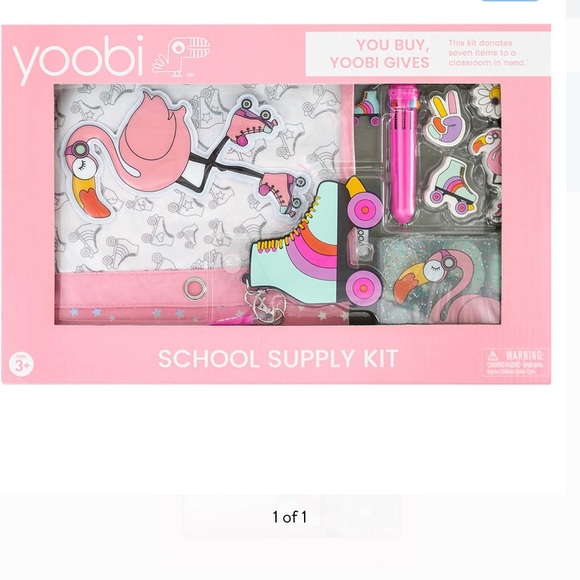 Yoobi Office Pink Yoobi School Supply Kit Poshmark